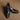 Classic Shoes Black Vijital Wood Sole