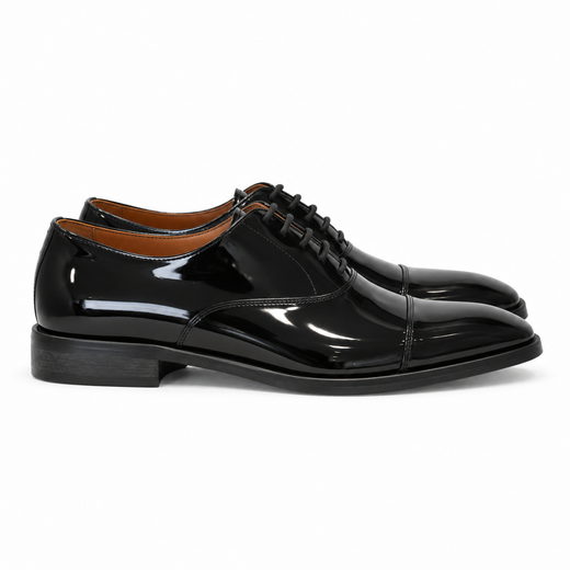 Black Patent Oxford