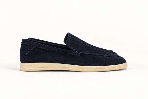 Navy Blue Yacht Loafers