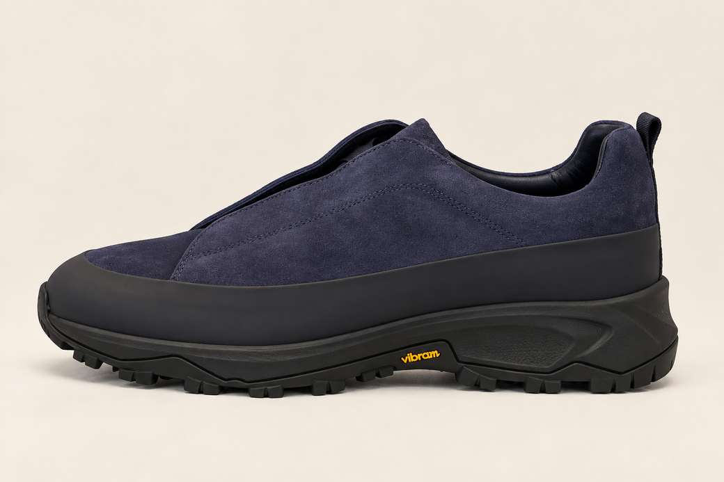 Navy Blue Monte Sneakers